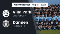 Recap: Villa Park  vs. Damien  2023