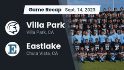 Recap: Villa Park  vs. Eastlake  2023