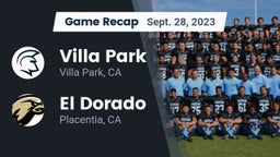 Recap: Villa Park  vs. El Dorado  2023