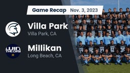 Recap: Villa Park  vs. Millikan  2023