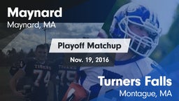 Matchup: Maynard  vs. Turners Falls  2016