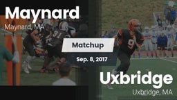 Matchup: Maynard  vs. Uxbridge  2017