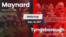 Matchup: Maynard  vs. Tyngsborough  2017
