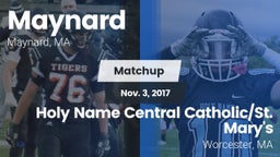 Matchup: Maynard  vs. Holy Name Central Catholic/St. Mary's  2017