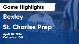 Bexley  vs St. Charles Prep Game Highlights - April 10, 2024