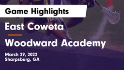 East Coweta  vs Woodward Academy Game Highlights - March 29, 2022