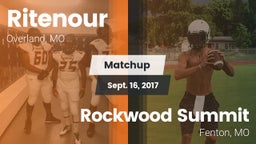 Matchup: Ritenour  vs. Rockwood Summit  2017