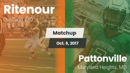Matchup: Ritenour  vs. Pattonville  2017