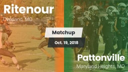 Matchup: Ritenour  vs. Pattonville  2018