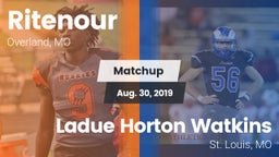 Matchup: Ritenour  vs. Ladue Horton Watkins  2019