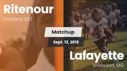 Matchup: Ritenour  vs. Lafayette  2019