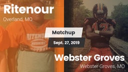 Matchup: Ritenour  vs. Webster Groves  2019