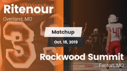 Matchup: Ritenour  vs. Rockwood Summit  2019