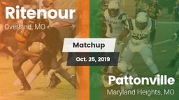 Matchup: Ritenour  vs. Pattonville  2019