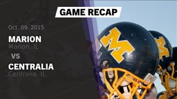 Recap: Marion  vs. Centralia  2015