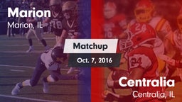 Matchup: Marion vs. Centralia  2016