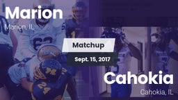 Matchup: Marion vs. Cahokia  2017