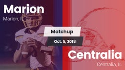 Matchup: Marion vs. Centralia  2018