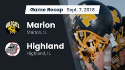 Recap: Marion  vs. Highland  2018