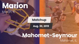 Matchup: Marion vs. Mahomet-Seymour  2019
