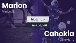 Matchup: Marion vs. Cahokia  2019