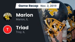 Recap: Marion  vs. Triad  2019
