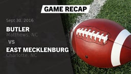 Recap: Butler  vs. East Mecklenburg  2016