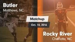 Matchup: Butler  vs. Rocky River  2016