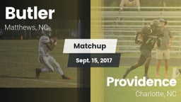 Matchup: Butler  vs. Providence  2017