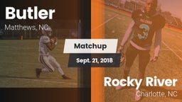 Matchup: Butler  vs. Rocky River  2018