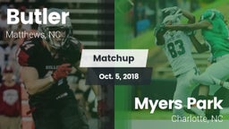 Matchup: Butler  vs. Myers Park  2018
