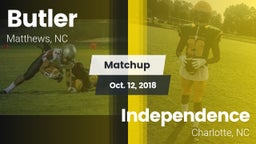 Matchup: Butler  vs. Independence  2018