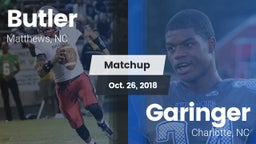 Matchup: Butler  vs. Garinger  2018
