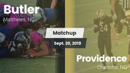 Matchup: Butler  vs. Providence  2019