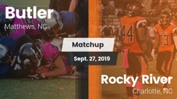 Matchup: Butler  vs. Rocky River  2019