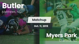 Matchup: Butler  vs. Myers Park  2019