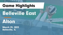 Belleville East  vs Alton  Game Highlights - March 25, 2022