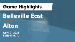 Belleville East  vs Alton Game Highlights - April 7, 2022