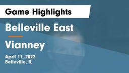 Belleville East  vs Vianney  Game Highlights - April 11, 2022