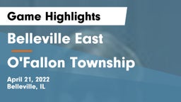 Belleville East  vs O'Fallon Township  Game Highlights - April 21, 2022