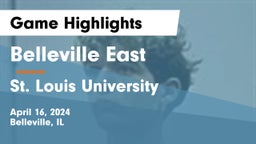 Belleville East  vs St. Louis University  Game Highlights - April 16, 2024