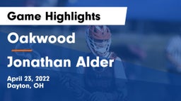 Oakwood  vs Jonathan Alder Game Highlights - April 23, 2022