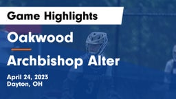 Oakwood  vs Archbishop Alter  Game Highlights - April 24, 2023