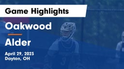 Oakwood  vs Alder  Game Highlights - April 29, 2023