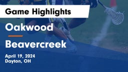 Oakwood  vs Beavercreek  Game Highlights - April 19, 2024