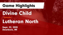 Divine Child  vs Lutheran North  Game Highlights - Sept. 22, 2020