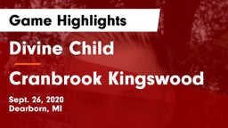 Divine Child  vs Cranbrook Kingswood  Game Highlights - Sept. 26, 2020
