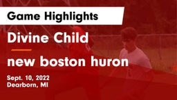 Divine Child  vs new boston huron Game Highlights - Sept. 10, 2022