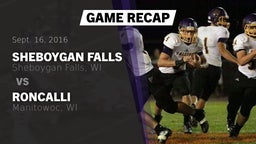 Recap: Sheboygan Falls  vs. Roncalli  2016