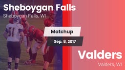 Matchup: Sheboygan Falls vs. Valders  2017
